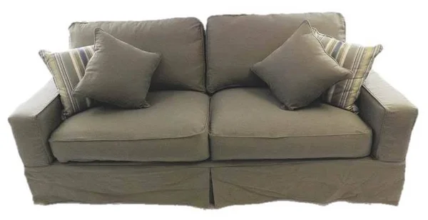 Sunset Trading SU-108500SC-410026 Americana Sofa - Slip Cover Set Only - Forest Green