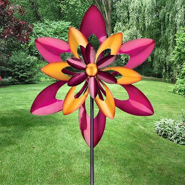 Regal Art u0026Gift Kinetic Stake - Starflower, 32-Inch