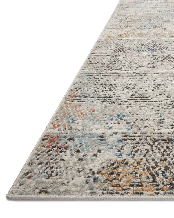 Loloi II Bianca BIA-04 Grey Multi Rug - 2 ft 8 in x 10 ft 6 in