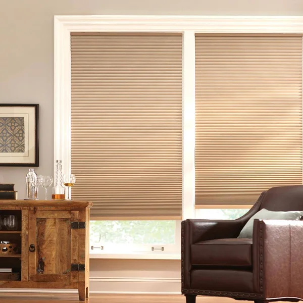 Home Decorators Collection Latte Cordless Blackout Cellular Shade - 29.25 in. W x 48 in. L