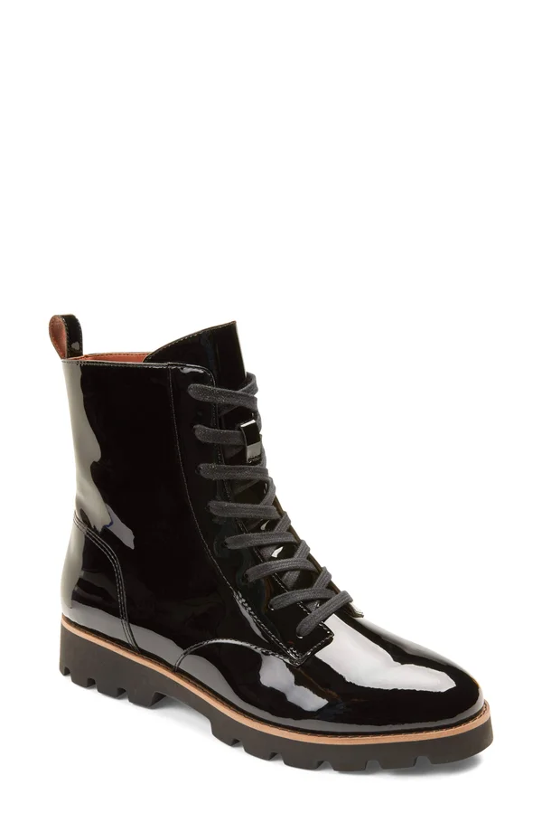 Women's Vionic Lani Lace-Up Boot - Size 6 M - Black