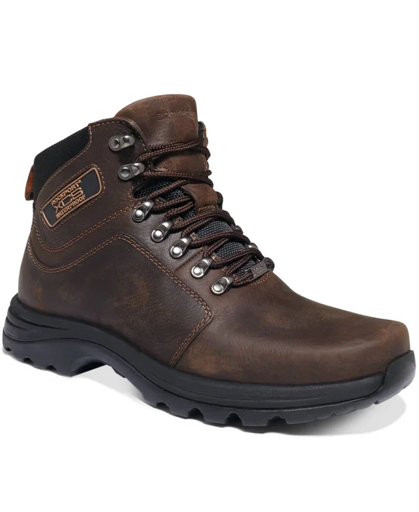Rockport Elkhart - Men's, Chocolate, Size: 8.5