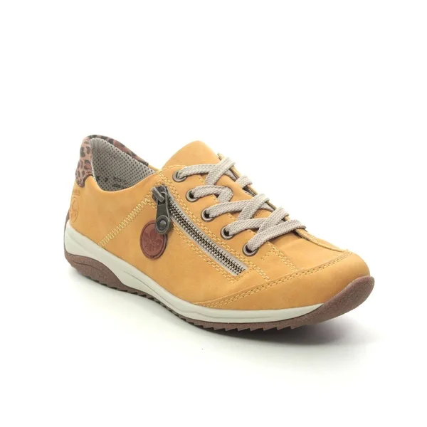 Rieker L5224-68 Yellow/Camel 37 EU Womens Trainers