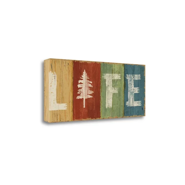Tangletown Fine Art Lake Lodge VI by Sue Schlabach - Gallery Wrap Canvas, 32x22 x 13x22