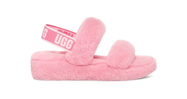 Ugg Women's Oh Yeah Sheepskin Slippers in Sachet Pink - Size 9