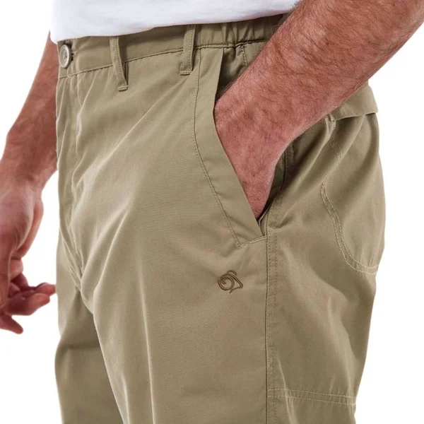 Craghoppers Kiwi Long Short Mens Walk Shorts - Raffia