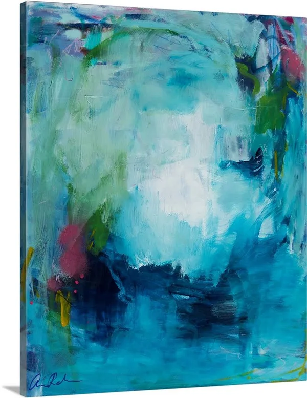 Blue As The Ocean, Canvas Wall Art, 24x30, Great Big Canvas