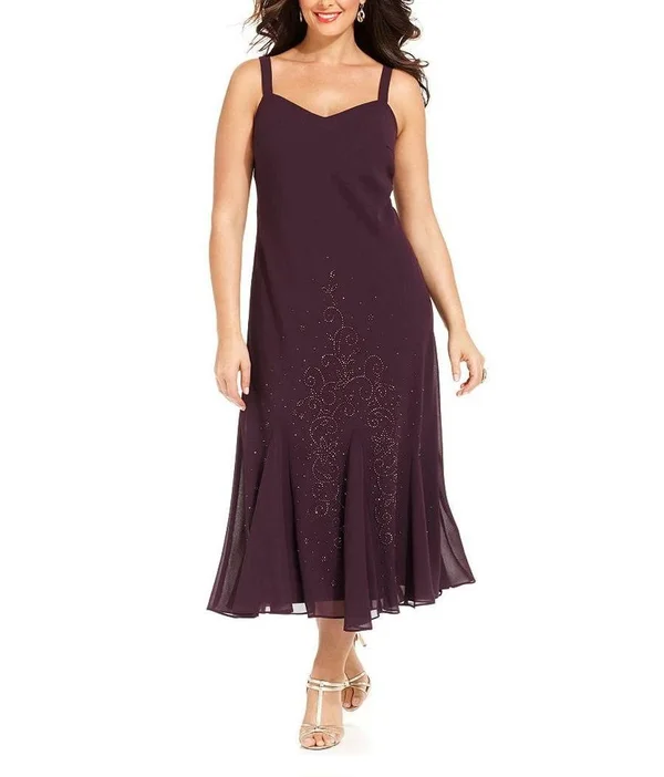 Ru0026M Richards Women's Plus Size Beaded Jacket Dress - Mother of The Bride Dresses, 22W Navy, Blue