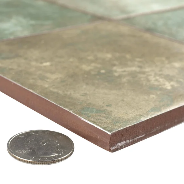 SomerTile FPE13KETS Kings Etna Encaustic Sage Floor and Wall Ceramic Tile, Green
