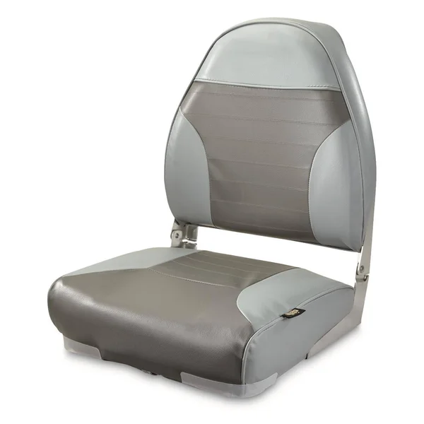 Guide Gear High-Back Folding Boat SEAT, Gray/Red