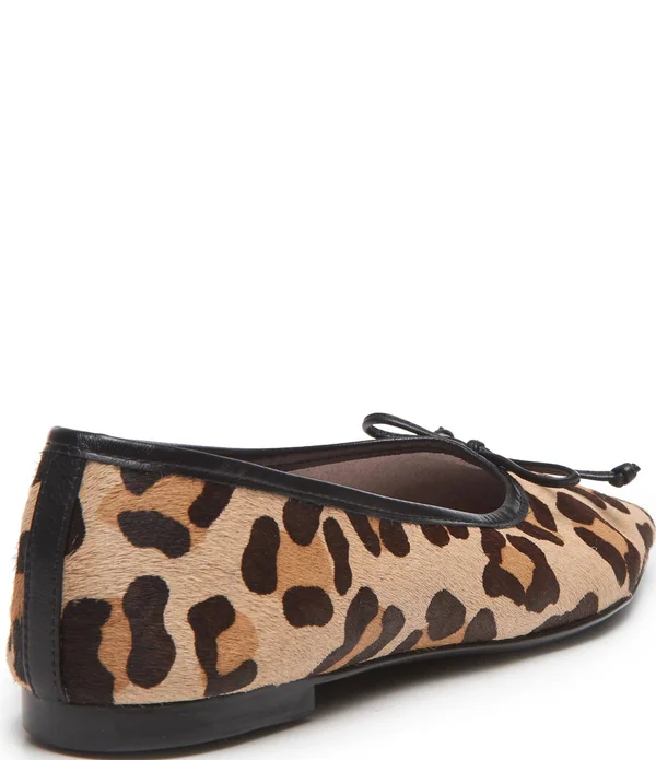 Schutz Arissa Flats Natural/Black 7.5