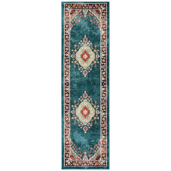 Safavieh Madison 200 Rug Collection MAD252F - Grey, Fuchsia - 9& x 12&