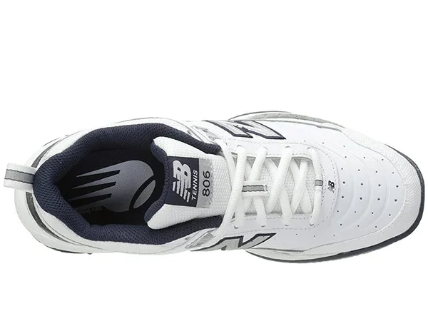 New Balance Men's Tennis Court 806 - White, 12.5, 4E