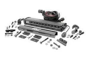 Rough Country 12in Black Series Single Row Light Bar 70712BL