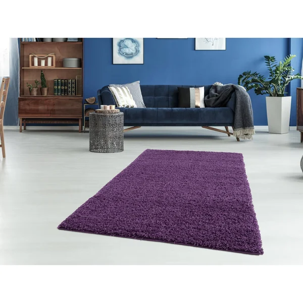 L&Baiet Livia Red Shag 8& x 10& Rug
