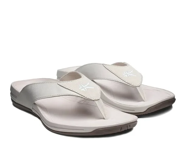KURU Footwear Women's Kala Shoes in Froth/Airwave Size 6 - Leather - Best Shoes for Plantar Fasciitis Heel Pain