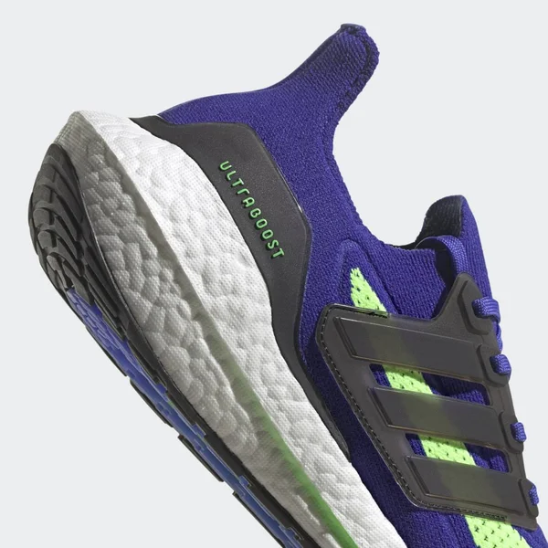 Adidas Men's Ultraboost 21 Running Shoes - Green