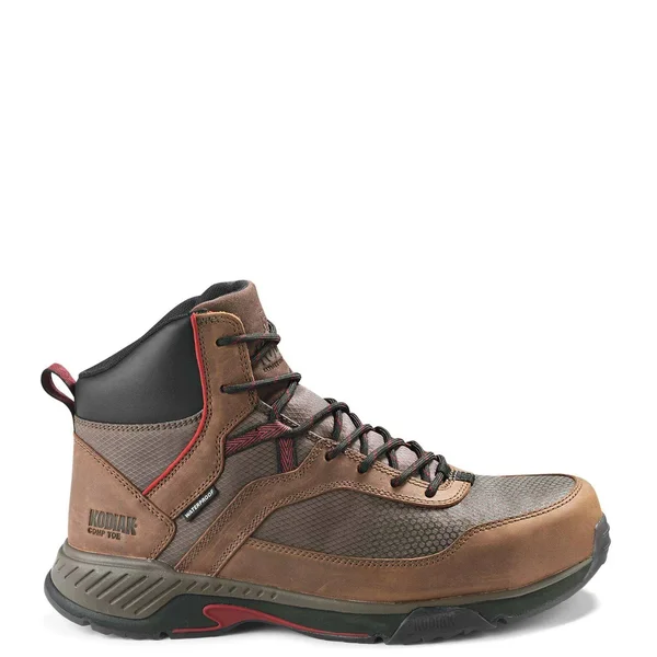 Kodiak Men's MKT1 Composite Toe Metal Free Work Boot - Brown
