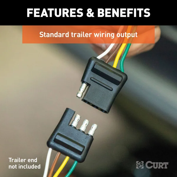Curt 56328 Custom WIRING Harness