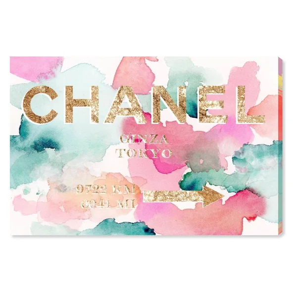 Oliver Gal Couture Road Canvas Art