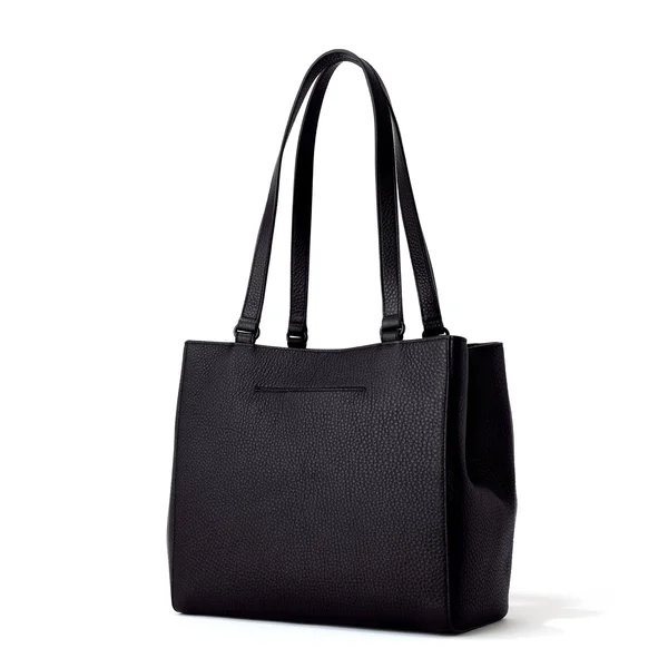 Dagne Dover Black Leather Tote - Small Onyx Leather, Small