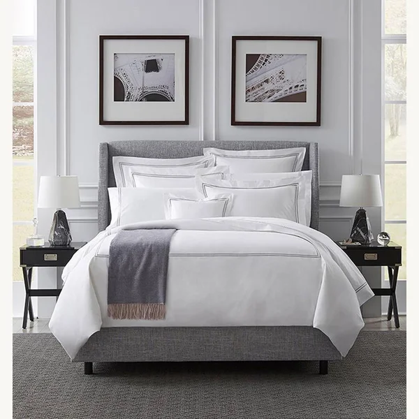 Sferra Grande Hotel Pillowcases - King, Ivory