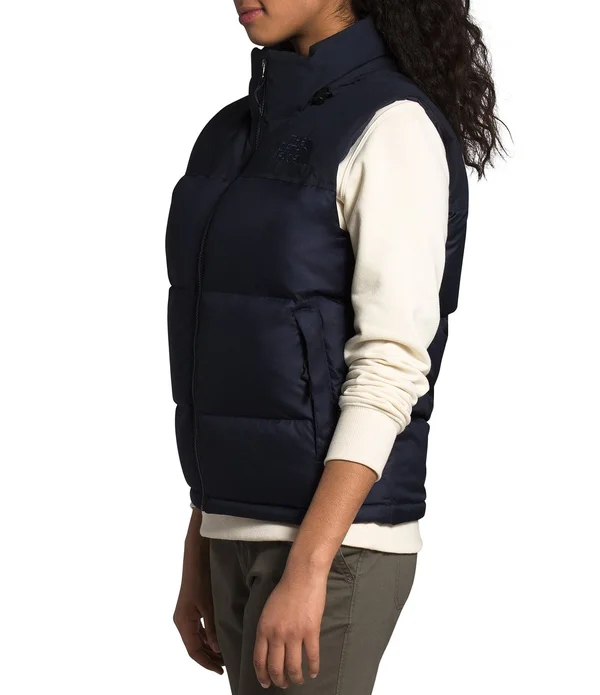 The North Face Eco Nuptse Vest - Women's L Marron Purple/Root Brown