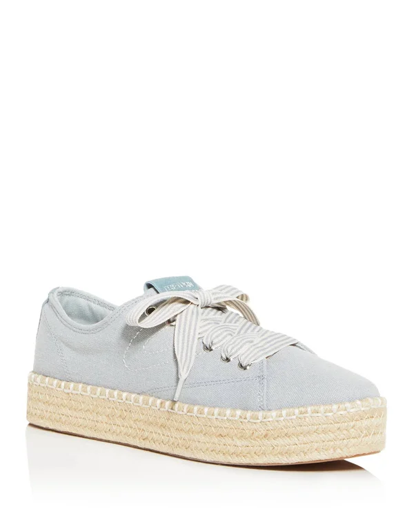 Women's Tretorn Eve Espadrille Sneaker, Size: 8, Blue
