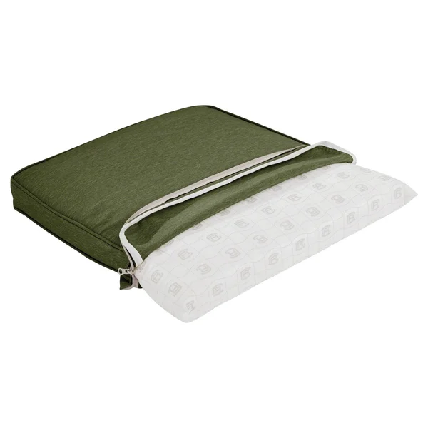 Classic Accessories Montlake FadeSafe Patio Dining Seat Cushion - 20 in. Heather Fern