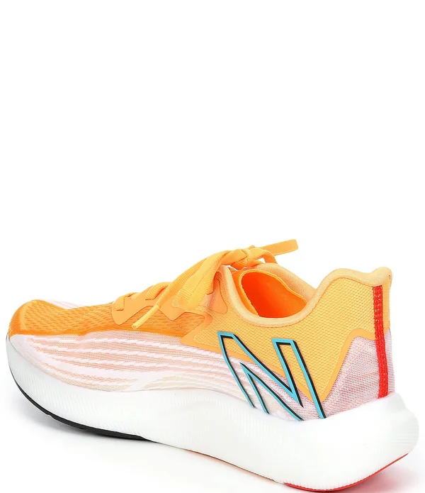 New Balance Men's FuelCell Rebel V2 Running Shoes - Blue/Red (Size 11.5)