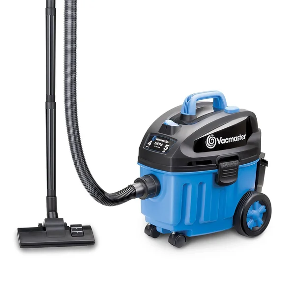 Vacmaster VF408 Wet/Dry Canister Vacuum - Bagless - HEPA