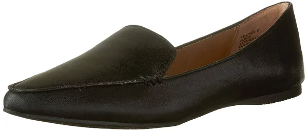 Women's Steve Madden Feather Loafer 5745149 - 12 M - Black Leather