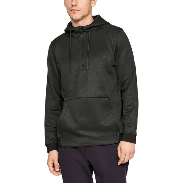 Under Armour Men's Armour Fleece Zip Hoodie - Green, XXL