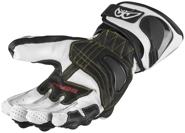 Berik Thunar Evo Motorcycle Gloves, black-white, Size 2XL