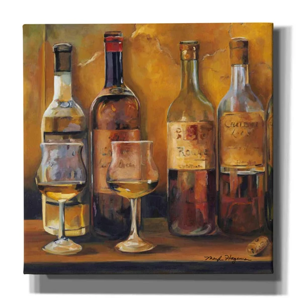 Epic Graffiti cellar Whites by Marilyn Hageman, Giclee Canvas Wall Art, 12x22X12x22 37x22 x 37x22