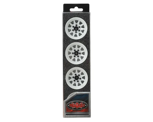 RC4WD Z-W0208 - OEM Stamped Steel 1.9 Beadlock Wheels White