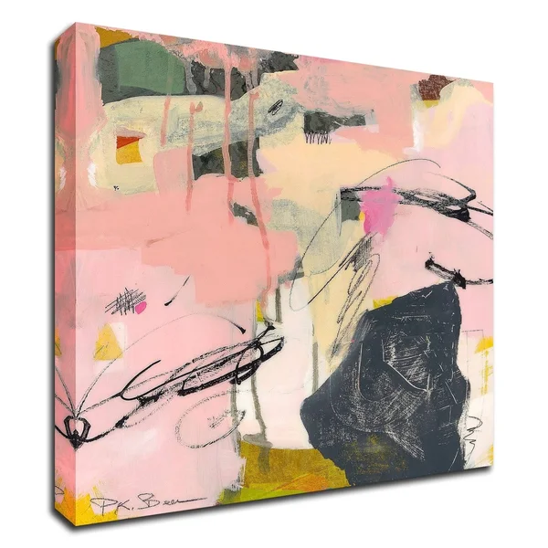 Tangletown Fine Art 16x22 x 16x22 Sylvan Zephyr NO. 4 by Pamela K. Beer Print on Canvas