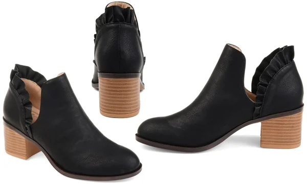 Journee Collection Women's Comfort Lennie Boot Black 8.5