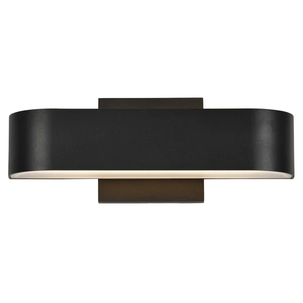 Access Montreal Black LED Outdoor Wall Sconce 20046LEDDMG-BL/FST