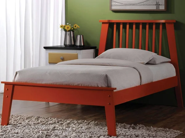 Acme Furniture Marlton Orange Queen Bed
