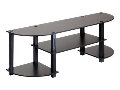 Furinno 11058ex/bk Turn-S-Tube Wide TV Entertainment Center, Espresso/Black