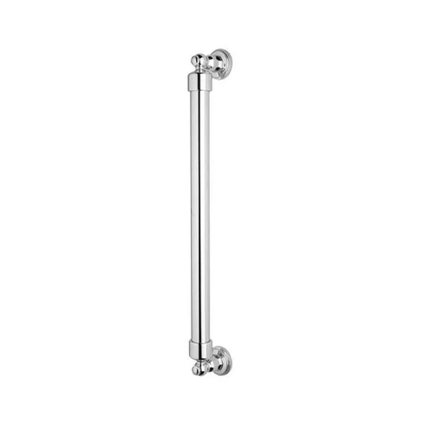 Rohl U.6907APC Perrin & Rowe 21 3/4x22 Decorative Grab Bar - Polished Chrome