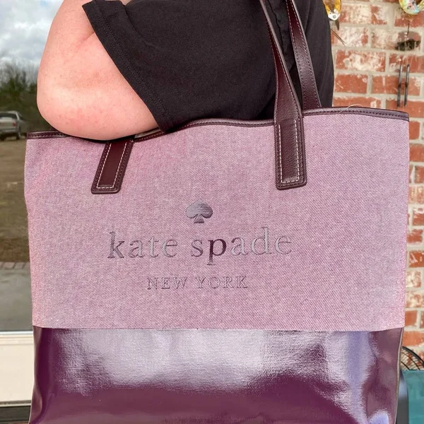 Kate Spade Bags, Kate Spade Tote, Color Purple, Size Os, Sandiskiew&s Closet