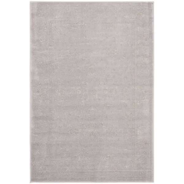 Safavieh Carnegie Light Grey & Cream 4& x 6& Rug