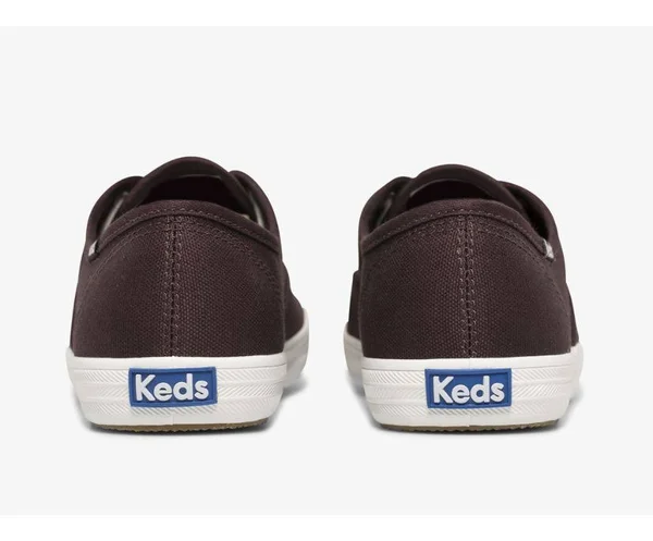 Keds Champion Washable Feat. Organic Canvas Burgundy, Size 8W Women's Shoes
