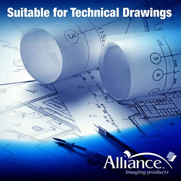 Alliance 30x22 x 500& Bond Engineering Rolls 20 lb - 92 Bright (2 Rolls)