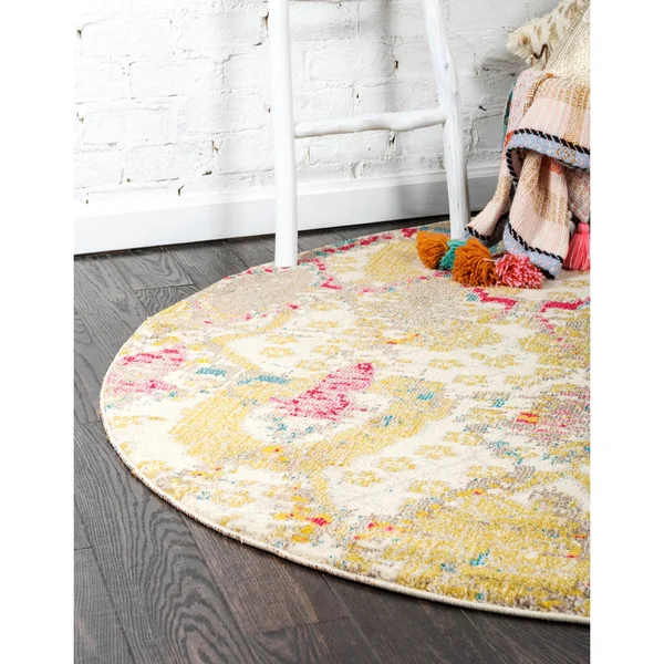 Unique Loom Sedona Beige 6 ft. x 9 ft. Area Rug