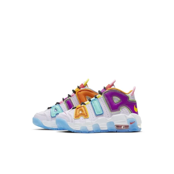 Nike Air More Uptempo - Boys& Preschool Purple/Orange/Yellow Size 01.5