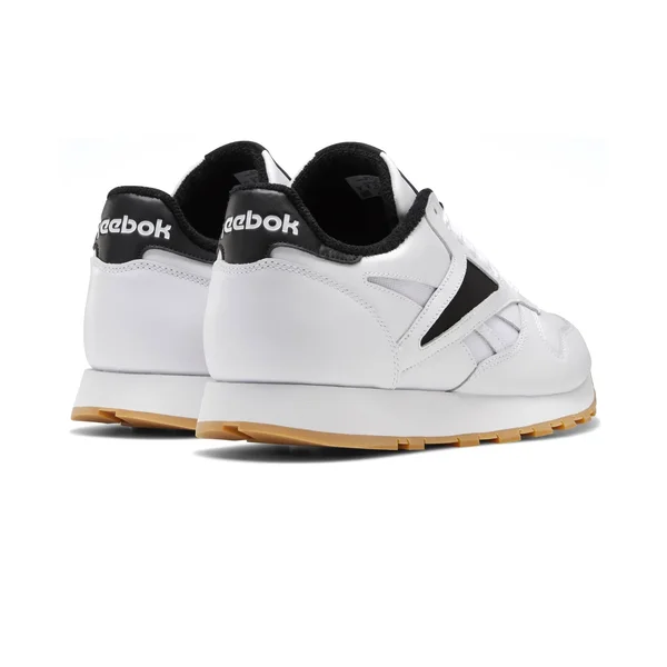 Reebok Lifestyle Classic Leather Mark Men's Shoes White/Black/White : 10.5 D