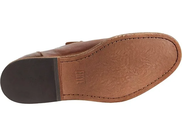 Frye Chris Venetian Flats in Tan, Men's Size 7.5